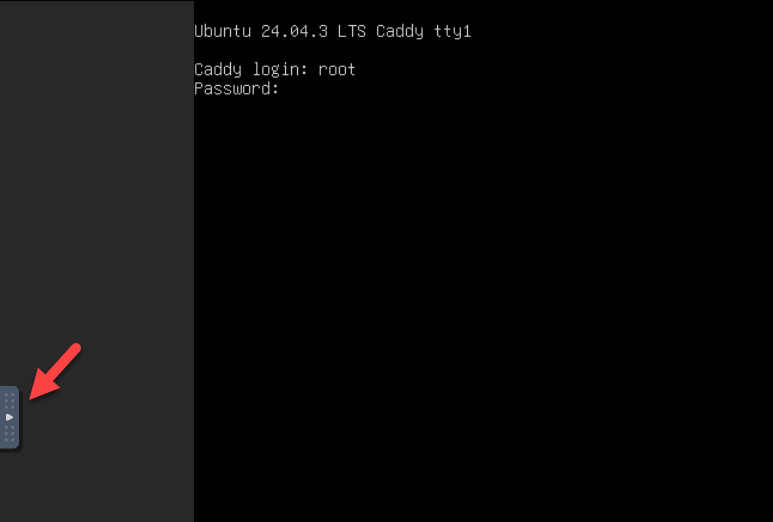 Mở thanh công cụ console